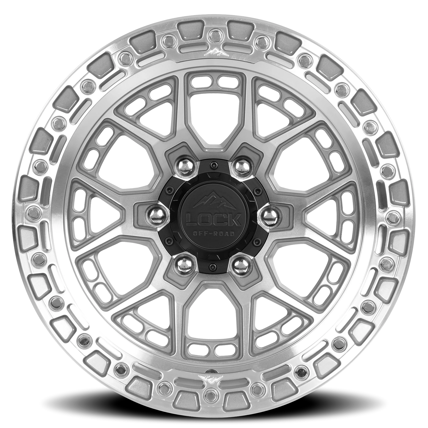 COMMANDO | 17X9 | 6X139.7 | +0 | MACHINE WITH CLEAR COAT | COMMANDO-7969MC - Image 3