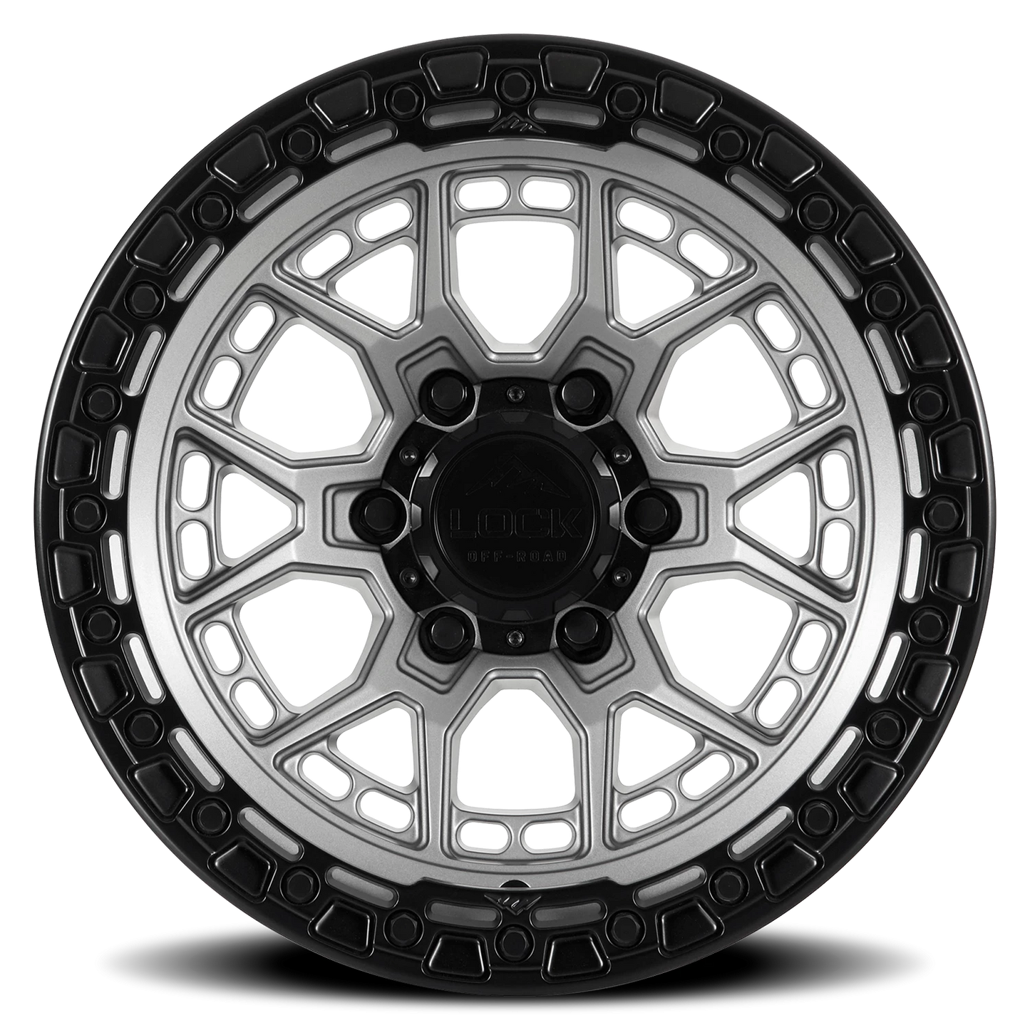 COMMANDO | 20X9 | 5X127 | +0 | MATTE GREY W MATTE BLACK RING | COMMANDO-2957MGMBR - Image 3
