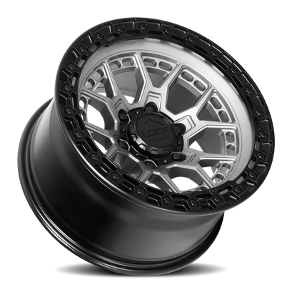COMMANDO | 17X9 | 6X135 | -12 | MATTE GREY W MATTE BLACK RING | COMMANDO-7963MGMBR12N - Image 2