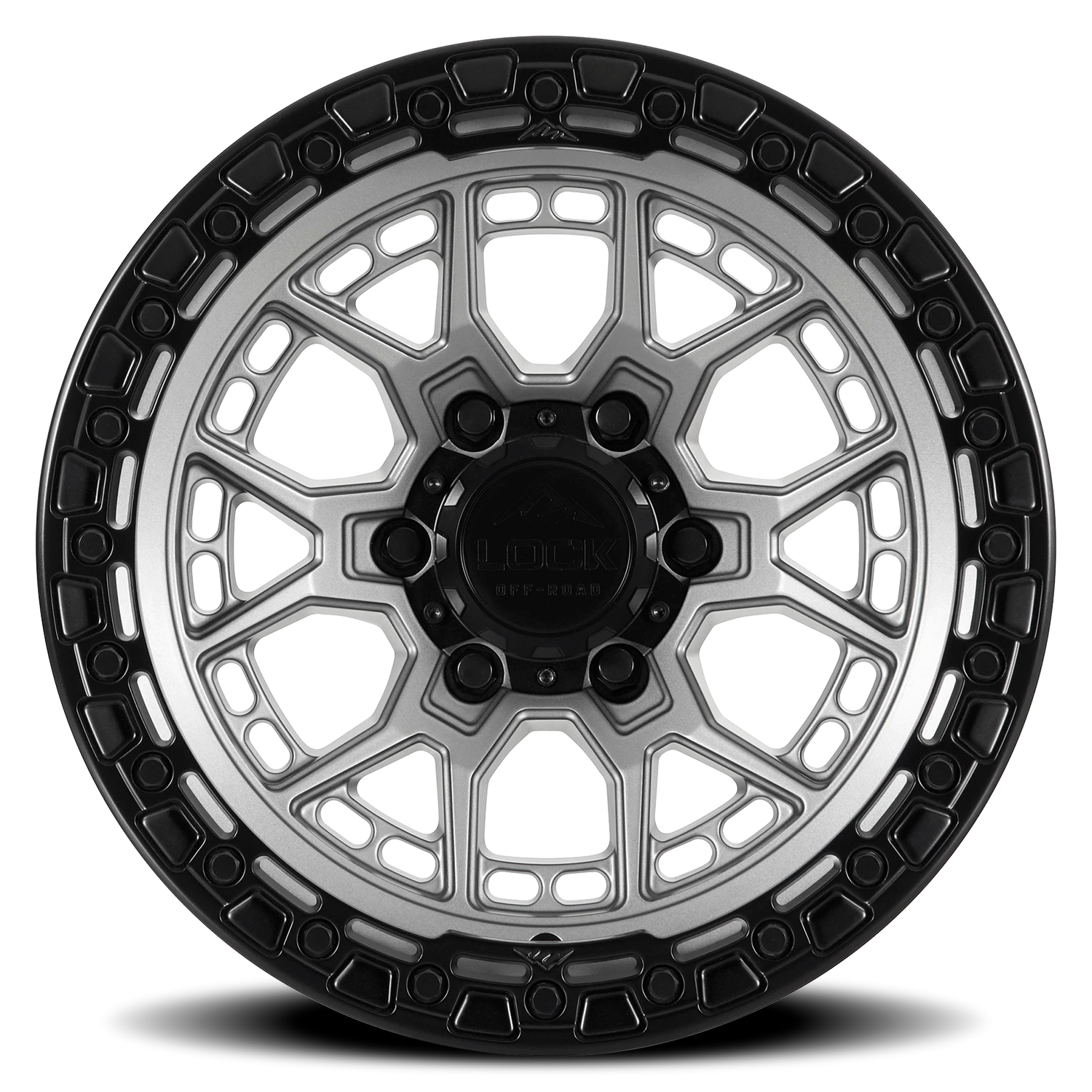COMMANDO | 17X9 | 6X139.7 | -12 | MATTE GREY W MATTE BLACK RING | COMMANDO-7969MGMBR12N - Image 3