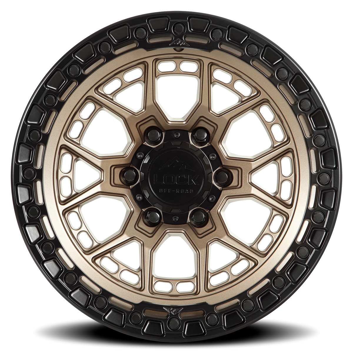 COMMANDO | 20X9 | 5X127 | +0 | MATTE BRONZE W MATTE BLACK RING | COMMANDO-2957MRMBR - Image 3