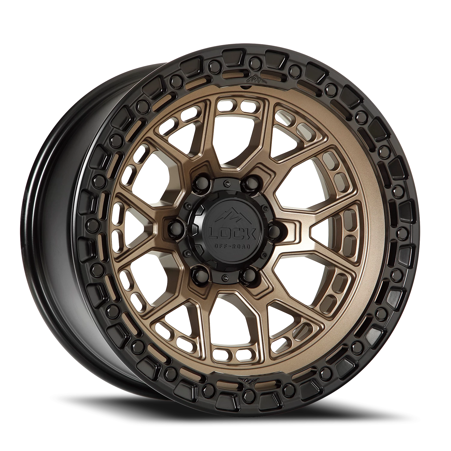 COMMANDO | 20X10 | 6X135 | -18 | MATTE BRONZE W MATTE BLACK RING | COMMANDO-2163MRMBR