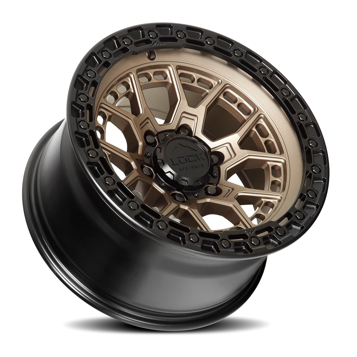 COMMANDO | 17X9 | 6X135 | +0 | MATTE BRONZE W MATTE BLACK RING | COMMANDO-7963MRMBR - Image 2