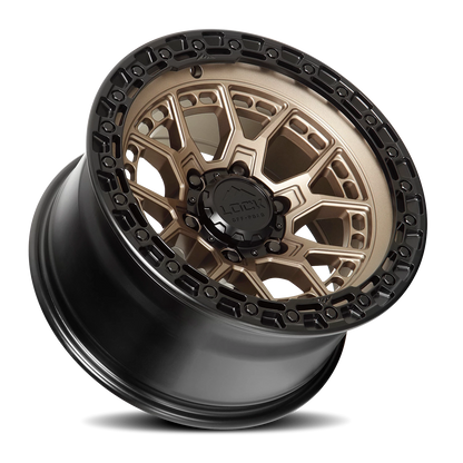 COMMANDO | 20X9 | 6X135 | +0 | MATTE BRONZE W MATTE BLACK RING | COMMANDO-2963MRMBR - Image 2