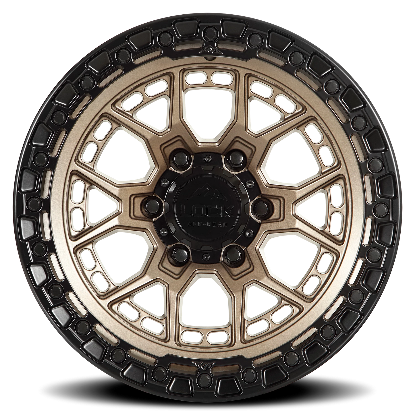 COMMANDO | 17X9 | 6X135 | +0 | MATTE BRONZE W MATTE BLACK RING | COMMANDO-7963MRMBR - Image 3