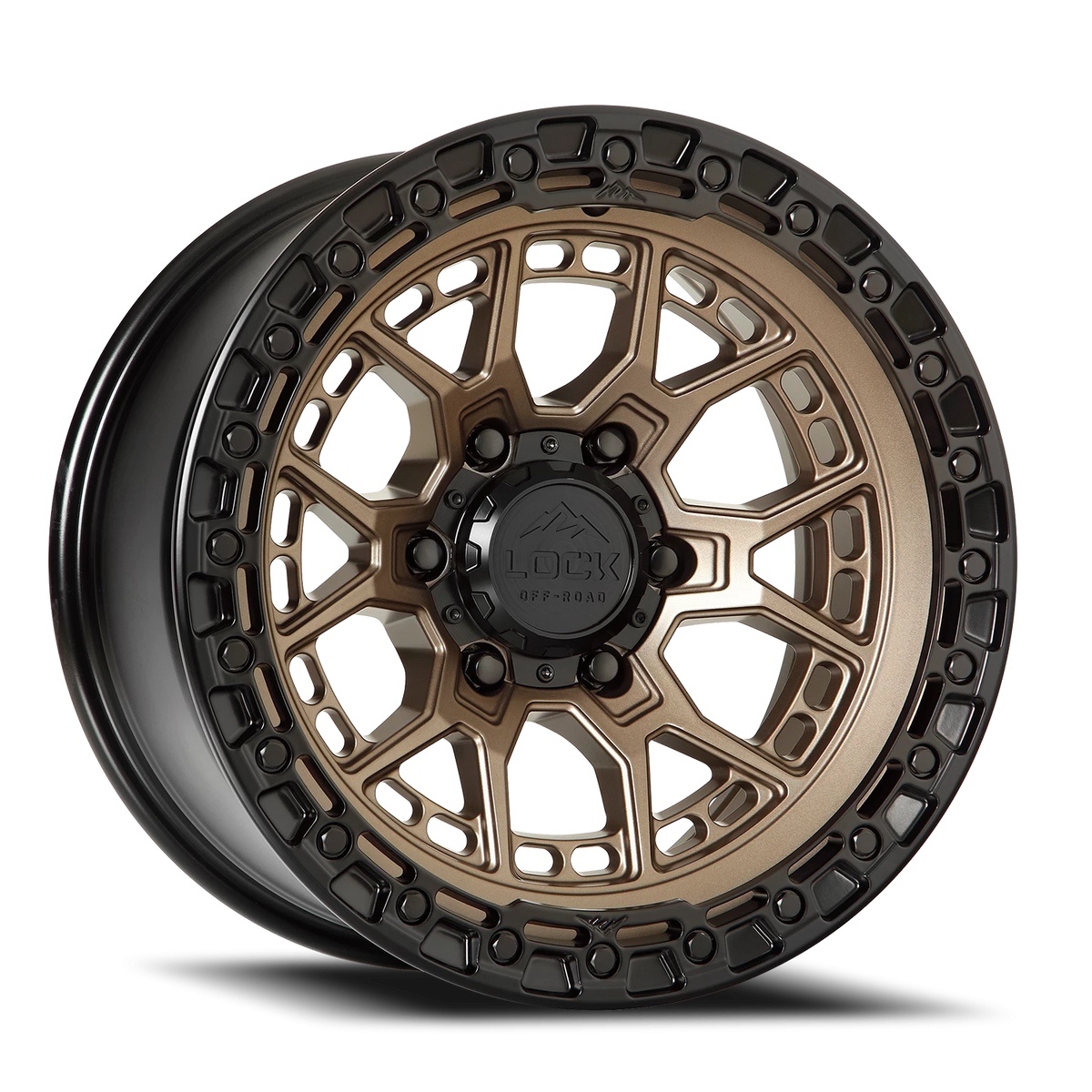 COMMANDO | 20X10 | 8X165.1 | -18 | MATTE BRONZE W MATTE BLACK RING | COMMANDO-2186MRMBR