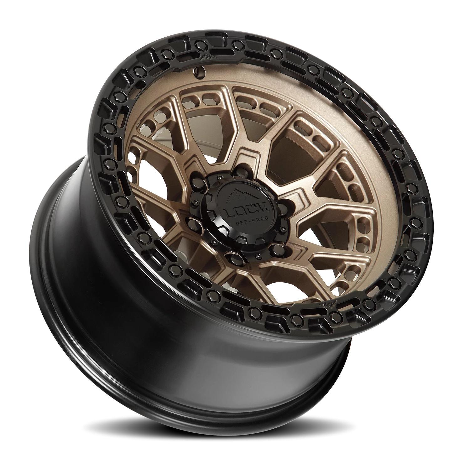 COMMANDO | 20X10 | 8X170 | -18 | MATTE BRONZE W MATTE BLACK RING | COMMANDO-2187MRMBR - Image 2