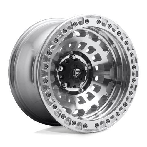 Fuel 1PC | D102 ZEPHYR BEADLOCK | 17.0x9.00 | 6X139.7 | -15 | GLOSS MACHINED