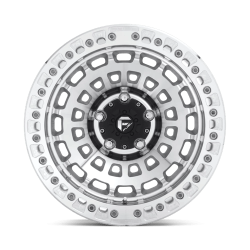 Fuel 1PC | D102 ZEPHYR BEADLOCK | 17.0x9.00 | 6X139.7 | -15 | GLOSS MACHINED