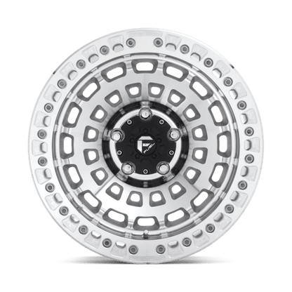 Fuel 1PC | D102 ZEPHYR BEADLOCK | 17.0x9.00 | 6X139.7 | -15 | GLOSS MACHINED