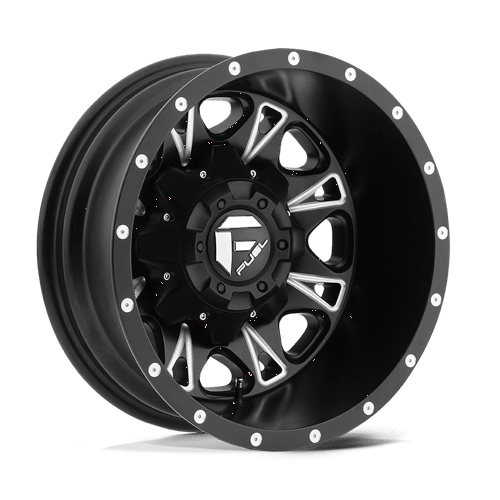 Fuel 1PC | D513 THROTTLE | 17.0x6.50 | 8X200 | -140 | MATTE BLACK MILLED