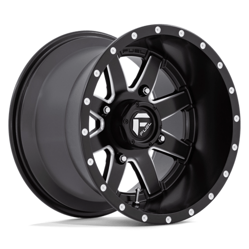 Fuel UTV | D538 MAVERICK | 15.0x10.00 | 4X156 | 0 | MATTE BLACK MILLED