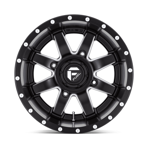 Fuel UTV | D538 MAVERICK | 15.0x10.00 | 4X156 | 0 | MATTE BLACK MILLED