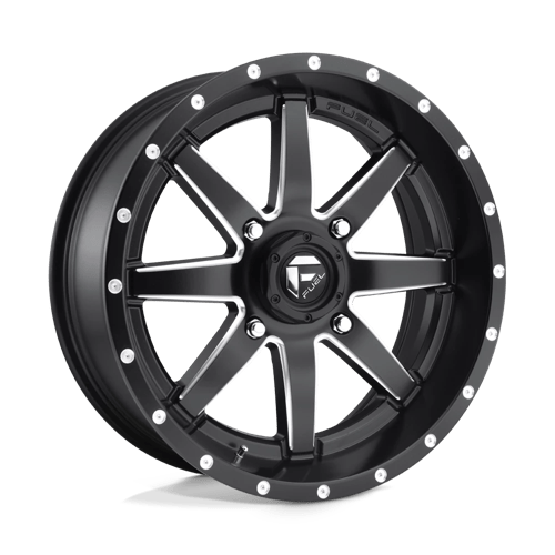 Fuel UTV | D538 MAVERICK | 18.0x7.00 | 4X156 | 13 | MATTE BLACK MILLED
