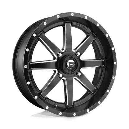 Fuel UTV | D538 MAVERICK | 20.0x7.00 | 4X156 | 13 | MATTE BLACK MILLED
