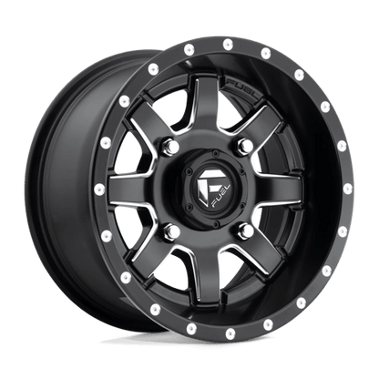Fuel UTV | D538 MAVERICK | 14.0x7.00 | 4X110 | 13 | MATTE BLACK MILLED