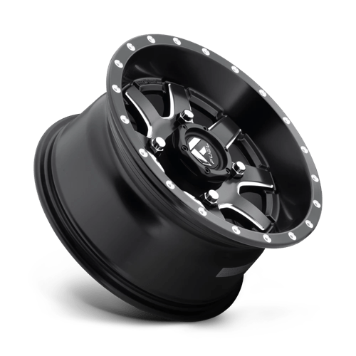 Fuel UTV | D538 MAVERICK | 14.0x7.00 | 4X110 | 13 | MATTE BLACK MILLED