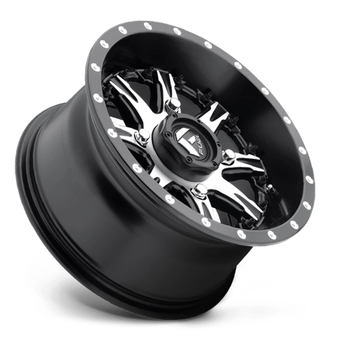 Fuel UTV | D541 NUTZ UTV | 14.0x7.00 | 4X110 | 13 | MATTE BLACK MACHINED