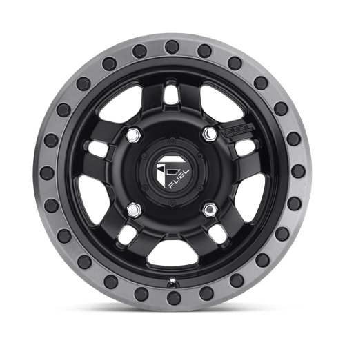Fuel UTV | D557 ANZA | 15.0x7.00 | 4X156 | 38 | MATTE BLACK GUN METAL RING