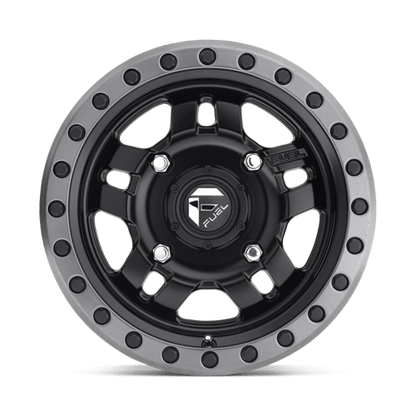 Fuel UTV | D557 ANZA | 14.0x7.00 | 4X110 | 13 | MATTE BLACK GUN METAL RING