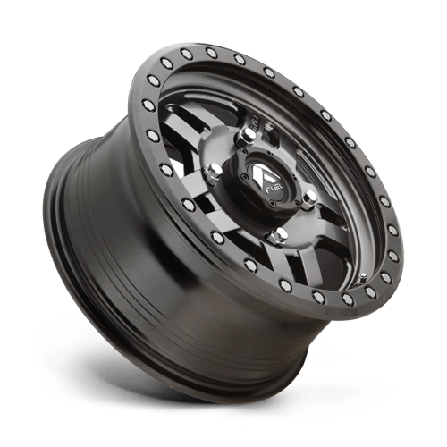 Fuel UTV | D558 ANZA | 15.0x7.00 | 4X156 | 38 | MATTE GUNMETAL BLACK BEAD RING