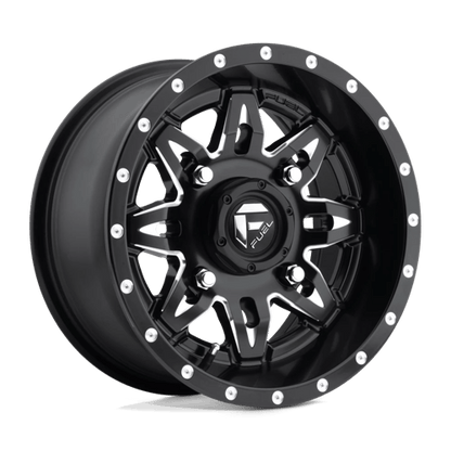 Fuel UTV | D567 LETHAL | 14.0x7.00 | 4X156 | 13 | MATTE BLACK MILLED