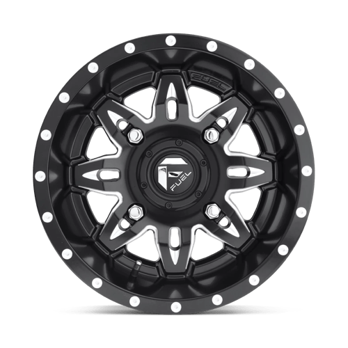 Fuel UTV | D567 LETHAL | 15.0x7.00 | 4X156 | 13 | MATTE BLACK MILLED