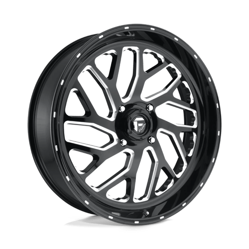 Fuel UTV | D581 TRITON | 24.0x7.00 | 4X137 | 13 | GLOSS BLACK MILLED