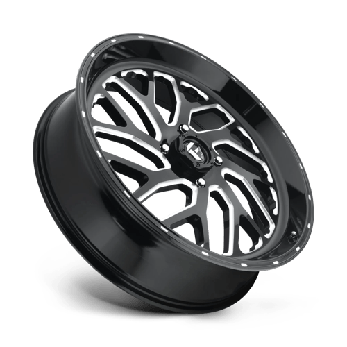 Fuel UTV | D581 TRITON | 24.0x7.00 | 4X137 | 13 | GLOSS BLACK MILLED