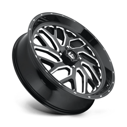 Fuel UTV | D581 TRITON | 24.0x7.00 | 4X156 | 13 | GLOSS BLACK MILLED