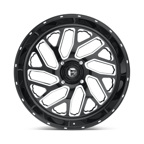 Fuel UTV | D581 TRITON | 24.0x7.00 | 4X156 | 13 | GLOSS BLACK MILLED
