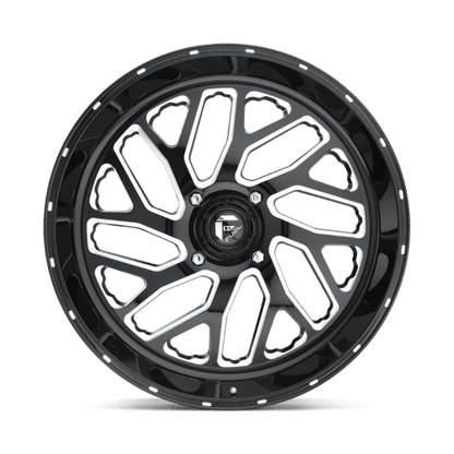 Fuel UTV | D581 TRITON | 24.0x7.00 | 4X156 | 13 | GLOSS BLACK MILLED
