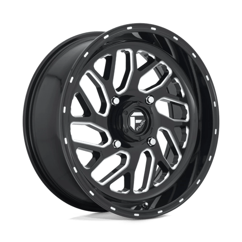Fuel UTV | D581 TRITON | 16.0x7.00 | 4X156 | 13 | GLOSS BLACK MILLED