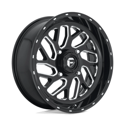 Fuel UTV | D581 TRITON | 16.0x7.00 | 4X137 | 13 | GLOSS BLACK MILLED