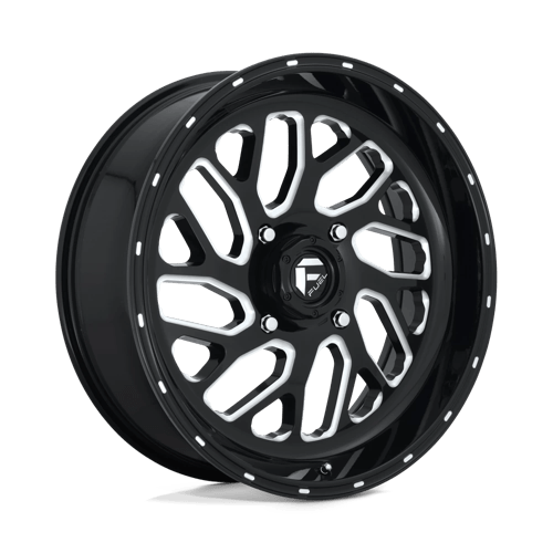Fuel UTV | D581 TRITON | 20.0x7.00 | 4X137 | 13 | GLOSS BLACK MILLED