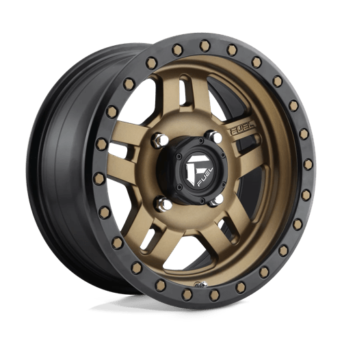 Fuel UTV | D583 ANZA UTV | 14.0x7.00 | 4X156 | 13 | MATTE BRONZE BLACK BEAD RING
