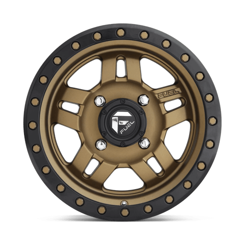 Fuel UTV | D583 ANZA UTV | 15.0x7.00 | 4X156 | 13 | MATTE BRONZE BLACK BEAD RING