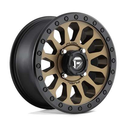 Fuel UTV | D600 VECTOR UTV | 15.0x7.00 | 4X137 | 38 | MATTE BRONZE BLACK BEAD RING