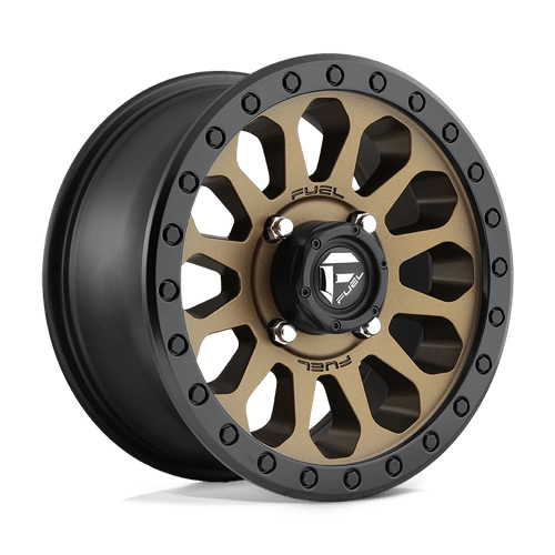 Fuel UTV | D600 VECTOR UTV | 15.0x7.00 | 4X156 | 13 | MATTE BRONZE BLACK BEAD RING