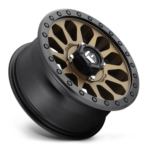Fuel UTV | D600 VECTOR UTV | 15.0x7.00 | 4X137 | 38 | MATTE BRONZE BLACK BEAD RING