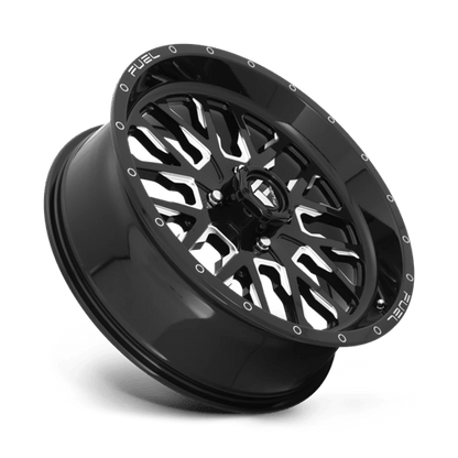Fuel UTV | D611 STROKE | 20.0x7.00 | 4X156 | 13 | GLOSS BLACK MILLED