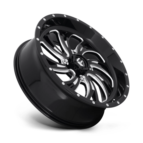 Fuel UTV | D641 KOMPRESSOR UTV | 24.0x7.00 | 4X156 | 13 | GLOSS BLACK MILLED