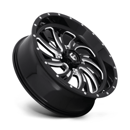 Fuel UTV | D641 KOMPRESSOR UTV | 22.0x7.00 | 4X137 | 13 | GLOSS BLACK MILLED