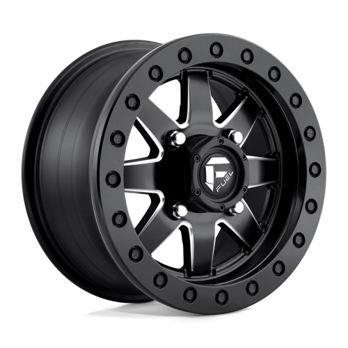 Fuel UTV | D938 MAVERICK BEADLOCK | 15.0x7.00 | 4X156 | 13 | MATTE BLACK MILLED