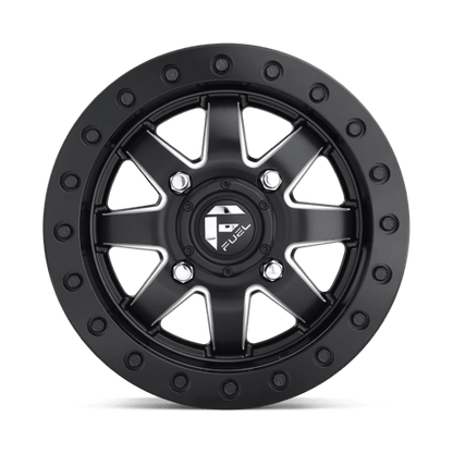 Fuel UTV | D938 MAVERICK BEADLOCK | 15.0x7.00 | 4X156 | 38 | MATTE BLACK MILLED