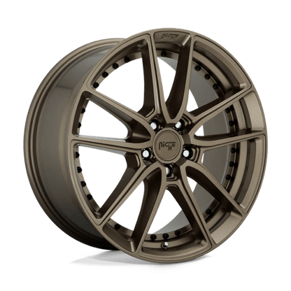 Niche 1PC | M222 DFS | 18.0x8.00 | 5X114.3 | 40 | MATTE BRONZE