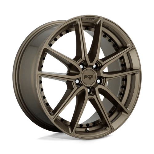 Niche 1PC | M222 DFS | 18.0x8.00 | 5X114.3 | 30 | MATTE BRONZE