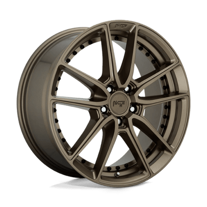 Niche 1PC | M222 DFS | 18.0x8.00 | 5X114.3 | 30 | MATTE BRONZE
