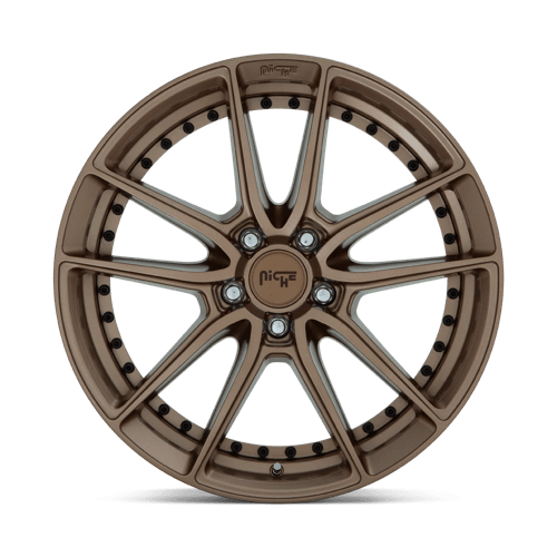 Niche 1PC | M222 DFS | 18.0x8.00 | 5X114.3 | 30 | MATTE BRONZE