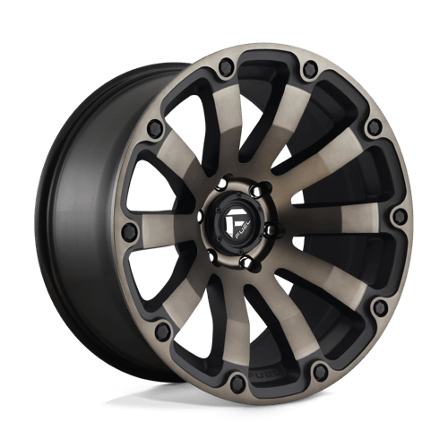 Fuel 1PC | D636 DIESEL | 20.0x9.00 | 5X150 | 20 | MATTE BLACK DOUBLE DARK TINT